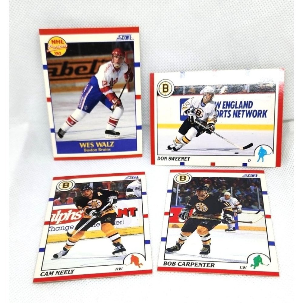 Vintage Score 1990 Boston Bruins NHL Hockey & NHL Prospect Trading Card